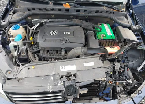 2014 Volkswagen Jetta 1.8T Se из США, поврежденный, VIN 3VWD17AJ7EM376419